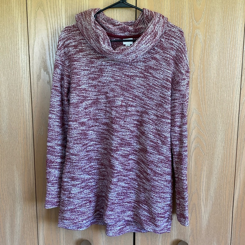 Cowl neck sweater